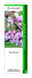 This bookmark depicts a Redbud.